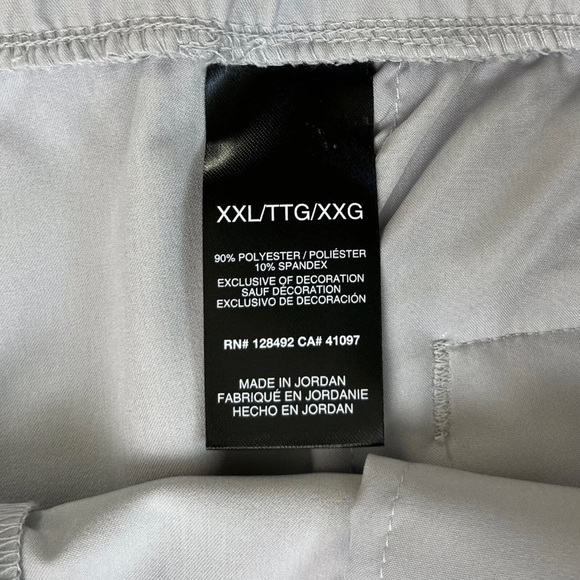 Greg Norman Shorts Mens XXL Gray Golf Outdoor Pull On All Day Comfort ML75 New - Picture 6 of 12